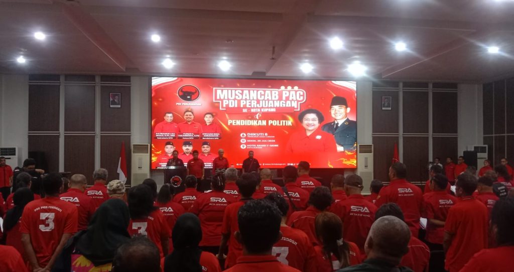 Andreas Hugo Pareira Minta PAC PDI Perjuangan Aktif Turun ke Rakyat, DPC Kota Kupang Tegaskan Solid Hadapi Pemilu 2029