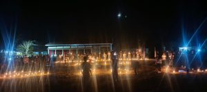 Seribu Lilin Duka untuk Korban Gempa Flores, Warga Tapal Batas Gelar Doa Bersama